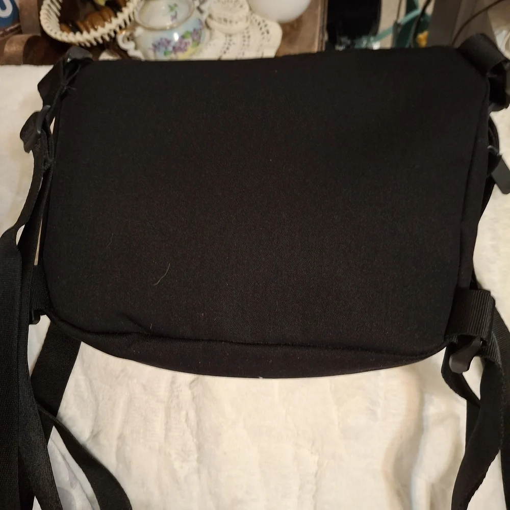 Adidas Black Backpack Crossbody Bag